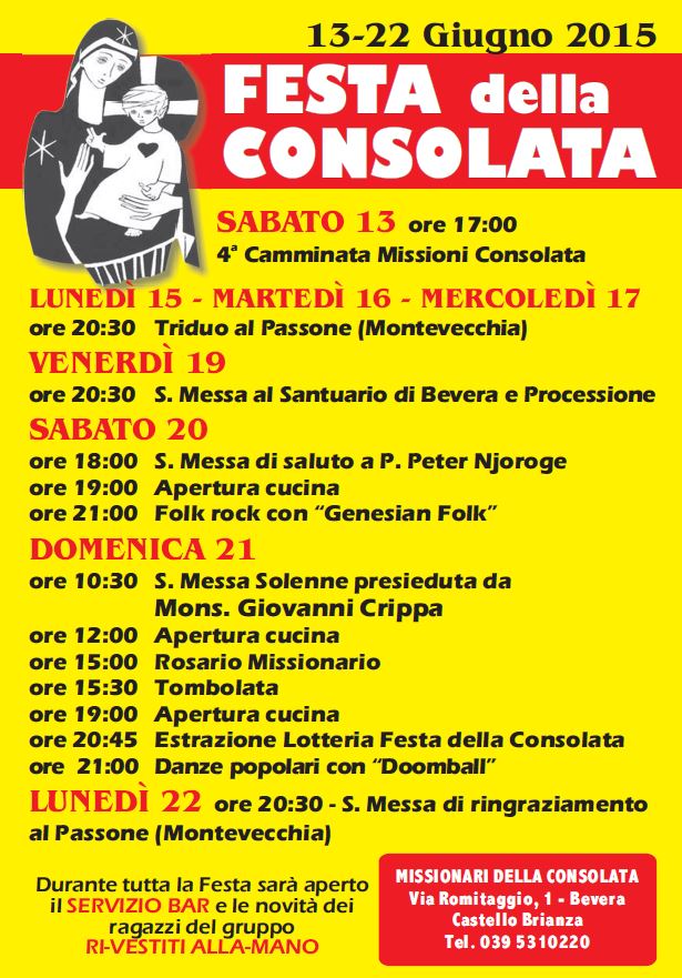 Festa della Consolata 2015